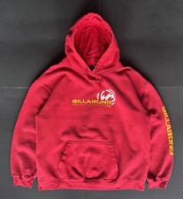 VTG 90s Billabong Red pullover Hoodie Size Medium SURF Y2K Surfing