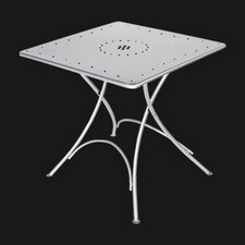 Tavolo pigalle emu 76x76 cm bianco per arredo esterno giardino casa