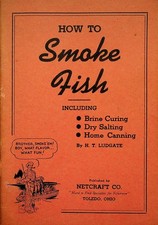How to Smoke Fish 1945 Netcraft Pamphlet Brine Curing Dry Salting Home Canning