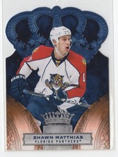 2010-11 PACIFIC CROWN ROYALE BLUE SHAWN MATTHIAS /10