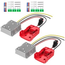2-Pack 18V Battery to 12V Adapter - Smart Chip Protection