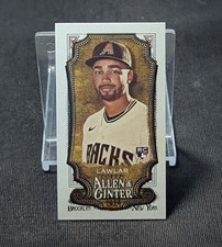 Jordan Lawlar A&G Back Mini Rookie RC 2024 Allen & Ginter Card #99 Diamondbacks