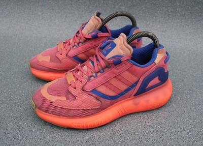 Adidas Originals ZX 5K Boost Sneaker Damen Größe UK 4 Hazy Rose Pink Turnschuhe