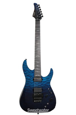Schecter Reaper-6 FR S Elite Electric Guitar - Deep Ocean Blue