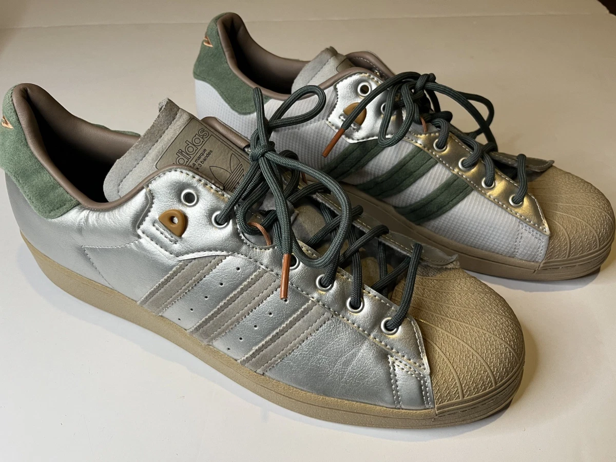 adidas gazelle silver green womens Adidas Originals Superstar II 
