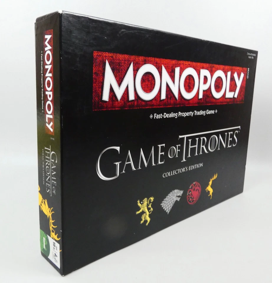Monopoly Game Of Thrones Collector's Edition Board Game - (18+) - Complete - Image 3 of 4