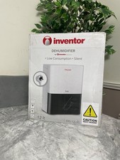 12L/Day Dehumidifier Inventor Fresh, Silent, Continuous Drainage, 24Hr Timer,