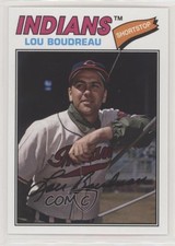 2018 Topps Archives 1977 Design Lou Boudreau #182 HOF 2u3