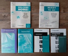 Packard Bell Computer Monitor Speakers User's Installation Guides  INS