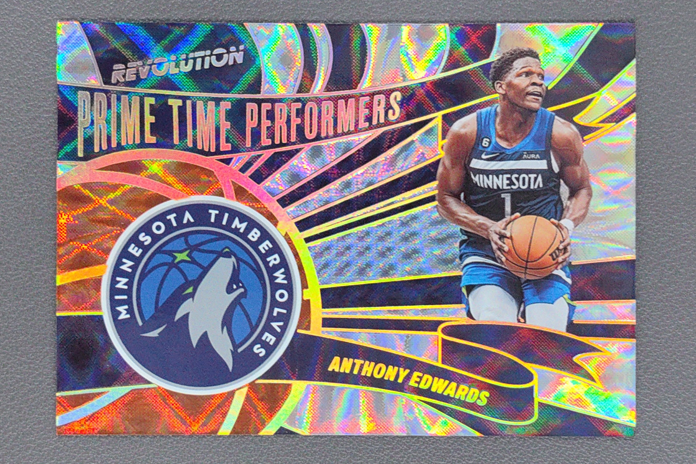 2022-23 Panini Revolution Anthony Edwards Prime Time Performers #6 SSP