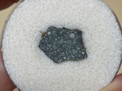 Allende meteorite CV3 witnessed fall 1969 Mexico fusion crusted slice 1.90g
