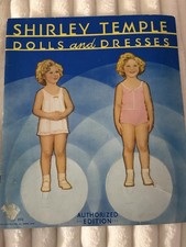 Shirley Temple 1934 UNCUT Paper Dolls 2112