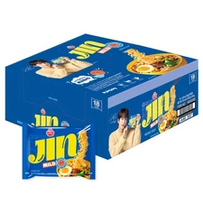 Jin Ramen Mild Spicy 18 Packs - Authentic Korean Noodle Soup
