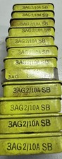 LOT OF 60 - Buss LITTLEFUSE Fuses 3AG 2/10A SB