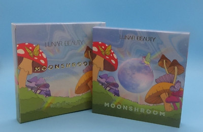 Lunar Beauty: Moonshroom Highlighter 4-Shade Palette NIB High Shine Contour