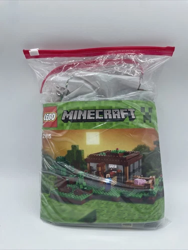 LEGO Minecraft: Steves Haus (21115) komplett incl. OBA
