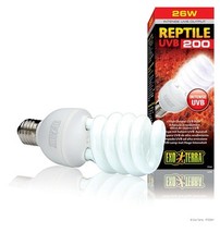REPTILE UVB200 HIGH OUTPUT UVB BULB - 26 WATT - PT-2341