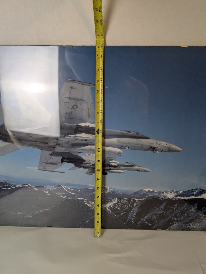 F18 Super High Definition Photo 20 X 28" Mounted On Crystal Clear... eBay