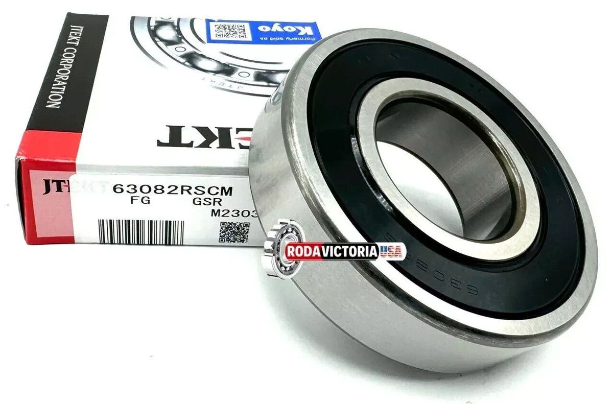 KOYO JAPAN 6308 2RS CM DEEP GROOVE BALL BEARING, RUBBER SEALED