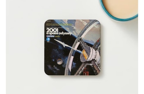 2001 A Space Odyssey 6 Coaster Set Stanley Kubrick Hal 9000 Sci-fi Movies - Imagen 7 de 7