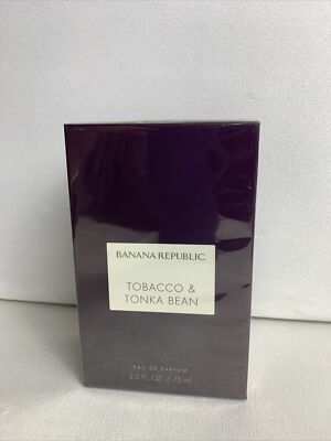 Banana Republic Tobacco & Tonka Bean EDP 2.5oz Sexy Unisex Affordable