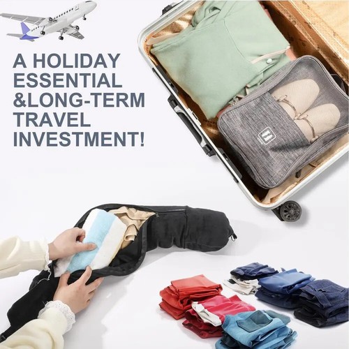 Almohada de Viaje para Equipaje Extra Almohada de Cuello en Forma de U Gran Capacidad Viaje Hogar - Imagen 22 de 25