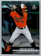 2021 Bowman Platinum Top Prospects #TOP-72 Hudson Haskin Baltimore Orioles