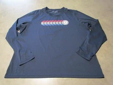 Life is Good Active shirt womans Blue Extra Large Tee Energetic Coin Long sleeve