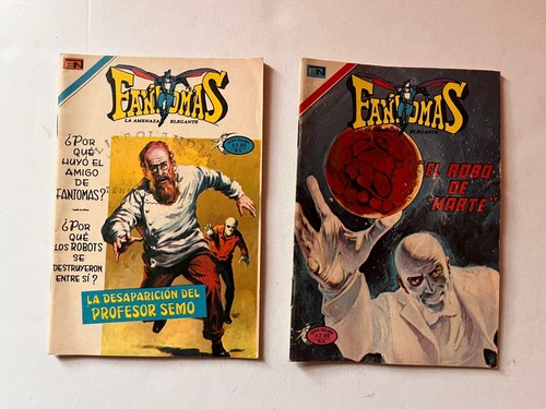 Vintage Mexikanischer Comic 29 FANTOMAS LA AMENAZA ELEGANTE Novaro Colibri Mini 70er - Bild 5 von 19