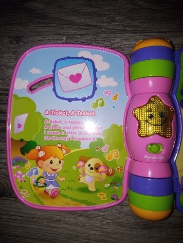 Musical Rhymes, Educational Book for Babies, Vtech, 80166700 2015, Bright Colors - Picture 5 of 15