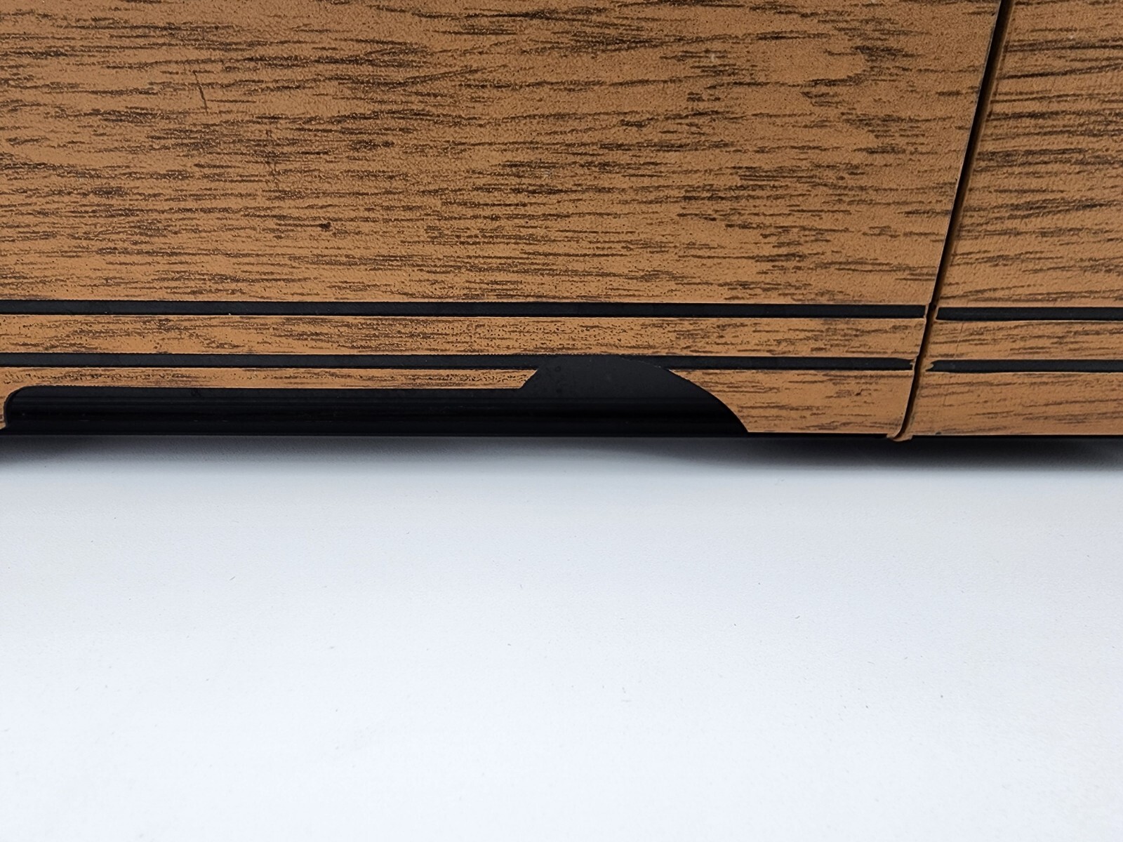 3 VHS TAPE Storage Racks WALMART (Faux Wood) Holds 18 tapes each eBay