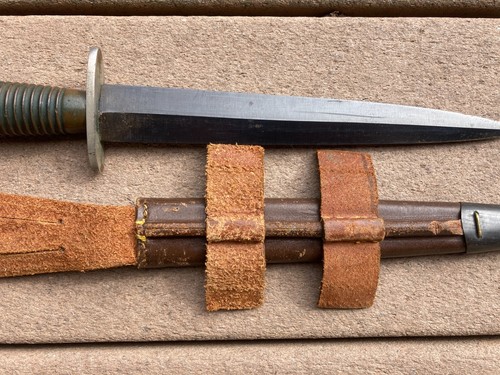WWII British Commando 3rd Pattern Fairbarin Sykes F-S Fighting Knife - Picture 12 of 18