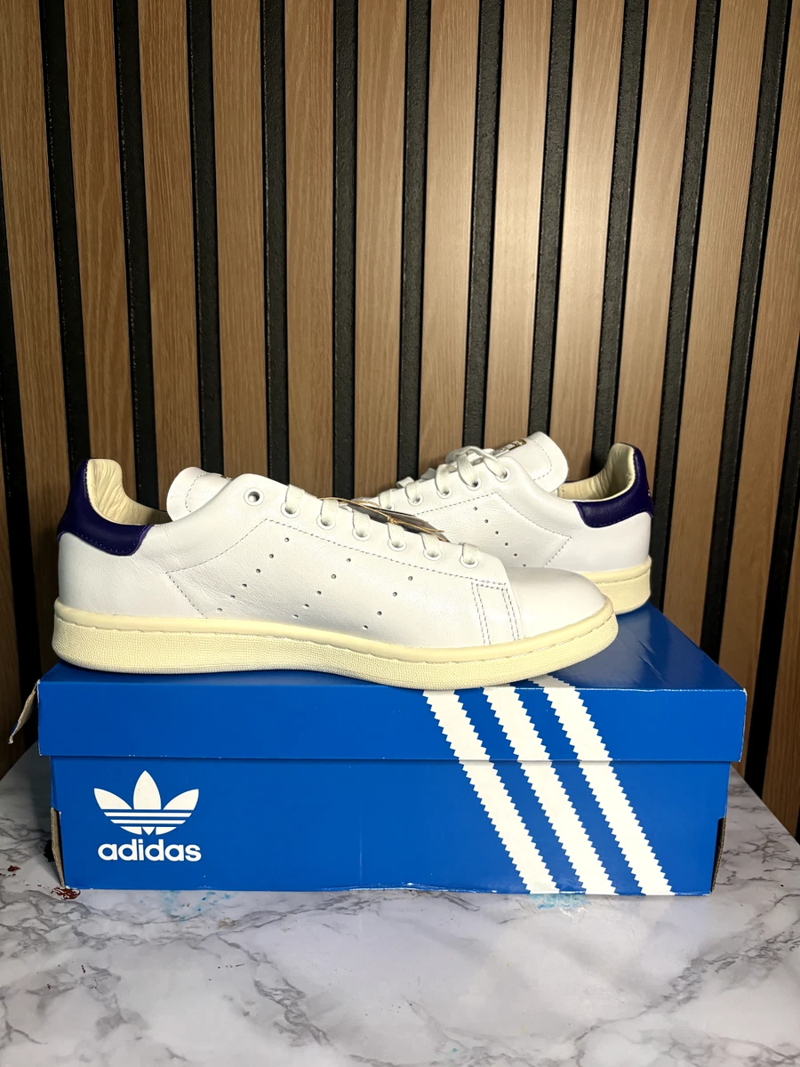 Adidas Stan Smith Lux White Collegiate Purple for sale | eBay