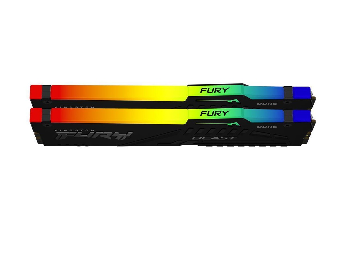 Kingston FURY BEAST DDR5 16GB×2 5200MHz Kingston FURY Beast RGB 16GB 5200MT/s DDR5 CL40 DIMM Desktop