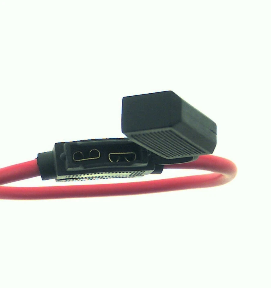 5Pack 10Gauge Inline ATC Fuse Holder+20AMP Fuse With Cover New Car Truck Install - Image 3 of 4