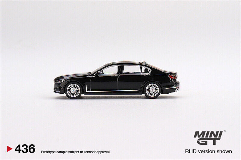 MINI GT 1:64 BMW 750Li xDrive Black Sapphire Diecast Model