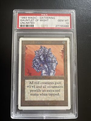 マジック：ザ・ギャザリング Gauntlet of Might [2ED] MTG Gauntlet of Might (Limited Edition Beta English) | Magic