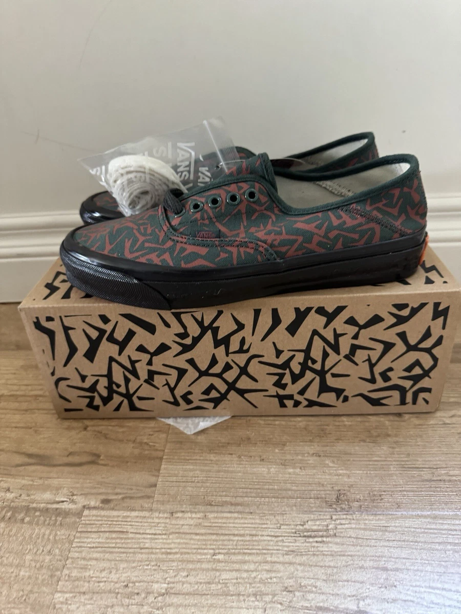 VANS Style 43 LX Vault UA x Taka Hayashi Green Geo Camo for Sale