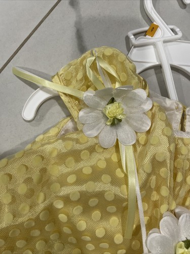 Rare Editions Girl’s 2 Piece Set Plus 1 Accessory 3T 24M Yellow - Picture 12 of 16