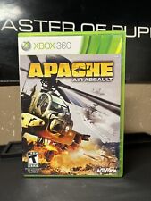 Apache: Air Assault (Microsoft Xbox 360, 2010) Complete CIB - TESTED!!!