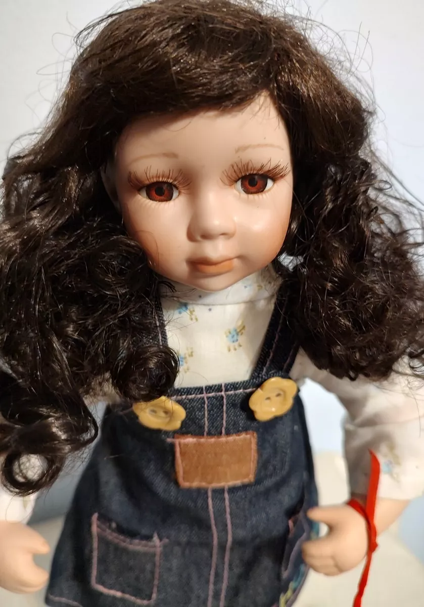 GORGEOUS-RARE-Porcelain Duck House Heirloom Dolls Limited Edition CAIT DOLL-NIB