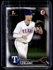 2016 Bowman Chrome 1st Bowman Charles Leblanc Rookie #BD-103 Texas Rangers