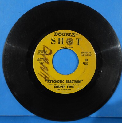 COUNT FIVE PSYCHOTIC REACTION ~ THEY'RE GONNA GET..7'' 1966 NICE CONDITION! VG!!A
