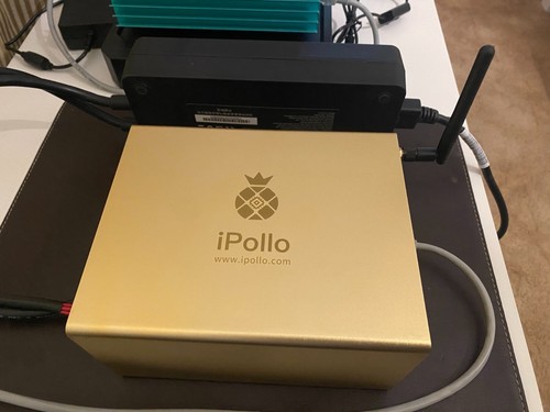 iPollo V1 Mini Wi-Fi 300MH/s OCTA/ ETC/ETH Crypto ASIC Miner. - Picture 2 of 4