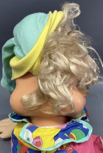 VNT 1995 Suzie Stretch Irwin Toys Double Face Sleep Awake Doll 48" 90’s W/Box - Bild 5 von 7
