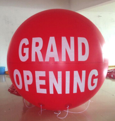GRAND OPENING Balloon Sphere 5.3ft (160cm) Advertising Air/Helium w/LETTERING