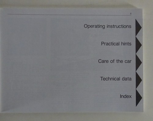 Owner's Manual / Handbook BMW 5-Series E34 M5 from 10/1988 - Bild 2 von 3