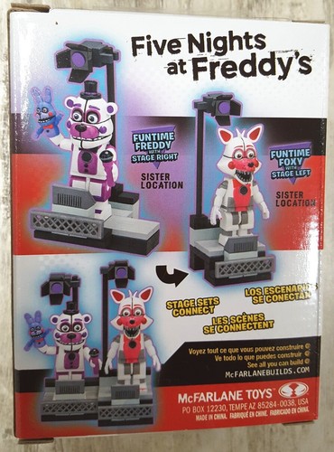 Five Nights at Freddys Micro Construction Funtime FREDDY SPOTLIGHT STAGE RIGHT - Picture 9 of 9