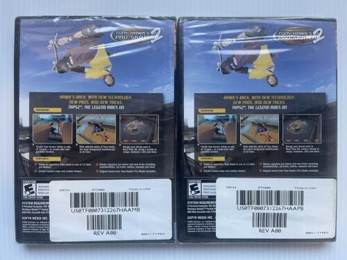Tony Hawk's Pro Skater 2 Pocket PC CD Aspyr Media ~2 BRAND NEW AND SEALED ITEMS. - Picture 2 of 3