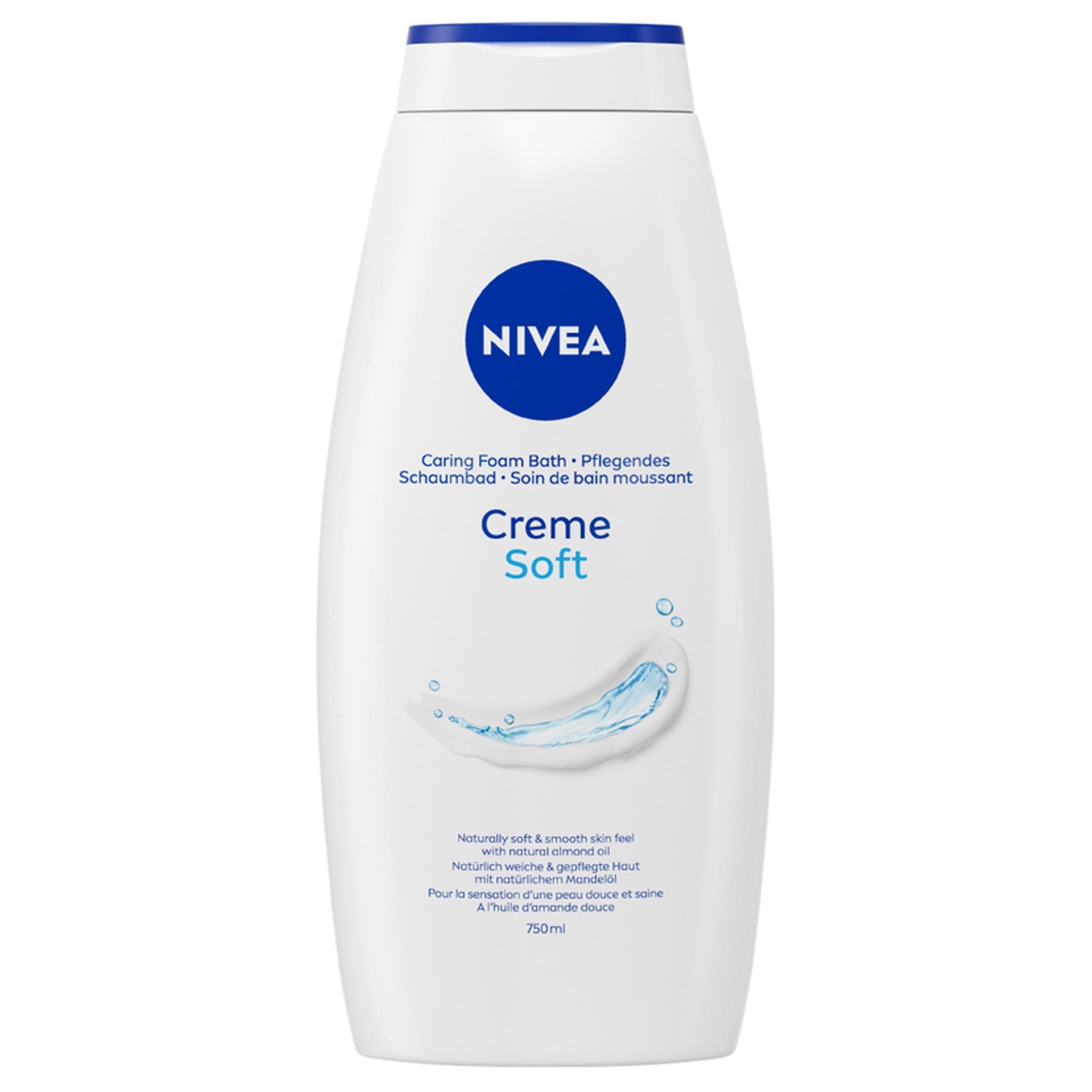 NIVEA BAGNO CREMA CREME SOFT 750ML OLIO DI MANDORLA MORBIDEZZA PELLE